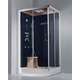 Santeco Hamam IV Alusvanniga (Standard) 120x90x225 cm dušas kabīne ar paliktni, 6 image