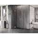 Mexen Lunar kabina prysznicowa pięciokątna uchylna lewa 100 x 100 cm, transparent, nikiel szczotkowany - 831-100L-100P-97-00-L, 5 image