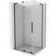 Mexen Velar L kabina prysznicowa rozsuwana 90 x 85 cm, transparent, czarna - 871-090-085-03-70