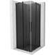 Mexen Velar Duo kabina prysznicowa rozsuwana 90 x 90 cm, grafit, gun metal - 871-090-090-42-95
