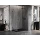 Mexen Lunar-B kabina prysznicowa uchylna prawa 100 x 80 cm, transparent, gun gray szczotkowany - 832-100-080-66-00-P, 4 image