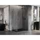 Mexen Lunar-B kabina prysznicowa uchylna prawa 90 x 80 cm, transparent, gun gray szczotkowany - 832-090-080-66-00-P, 4 image
