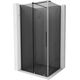 Mexen Velar kabina prysznicowa rozsuwana 100 x 110 cm, grafit, gun metal - 871-100-110-41-95