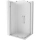 Mexen Velar L Duo kabina prysznicowa rozsuwana 100 x 90 cm, szron, chrom - 871-100-090-02-33-01