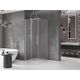 Mexen Velar kabina prysznicowa rozsuwana 120 x 120 cm, szron, nikiel szczotkowany - 871-120-120-31-97, 2 image