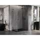 Mexen Lunar-B L kabina prysznicowa uchylna prawa 100 x 80 cm, transparent, gun gray szczotkowany - 832L-100-080-66-00-P, 4 image