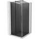 Mexen Velar kabina prysznicowa rozsuwana 110 x 110 cm, grafit, gun metal - 871-110-110-41-95