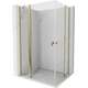 Mexen Mist Duo kabina prysznicowa uchylna 105 x 95 cm, transparent, złota - 8A4-105-095-50-00