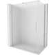 Mexen Velar kabina prysznicowa rozsuwana 150 x 80 cm, szron, nikiel szczotkowany - 871-150-080-31-97