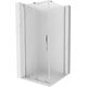 Mexen Velar kabina prysznicowa rozsuwana 110 x 110 cm, szron, chrom - 871-110-110-31-01