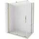 Mexen Velar kabina prysznicowa rozsuwana 140 x 80 cm, szron, złota - 871-140-080-31-50