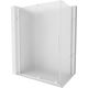 Mexen Velar kabina prysznicowa rozsuwana 150 x 90 cm, szron, biała - 871-150-090-31-20