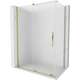 Mexen Velar kabina prysznicowa rozsuwana 150 x 90 cm, szron, złota - 871-150-090-31-50