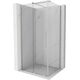 Mexen Velar kabina prysznicowa rozsuwana 110 x 80 cm, transparent, nikiel szczotkowany - 871-110-080-01-97