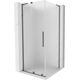 Mexen Velar L kabina prysznicowa rozsuwana 100 x 100 cm, szron, gun metal - 871-100-100-33-95