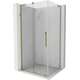 Mexen Velar L kabina prysznicowa rozsuwana 120 x 85 cm, transparent, złota - 871-120-085-03-50