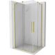 Mexen Velar Duo kabina prysznicowa rozsuwana 100 x 90 cm, transparent, złota szczotkowana - 871-100-090-02-55
