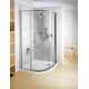 RAVAK dušas stūris Pivot PSKK3-90, 90x90 satīns/caurspīdīgs stikls