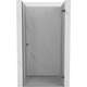 Mexen Lunar-B drzwi prysznicowe uchylne prawe 80 cm, transparent, gun metal - 832-080-000-95-00-P