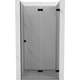 Mexen Lunar-F drzwi prysznicowe składane prawe 75 cm, transparent, czarne - 836-075-000-70-00-P