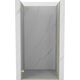 Mexen Lunar-B drzwi prysznicowe uchylne lewe 65 cm, transparent, złote - 832-065-000-50-00-L