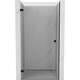 Mexen Lunar-B drzwi prysznicowe uchylne lewe 65 cm, transparent, czarne - 832-065-000-70-00-L