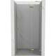 Mexen Lunar drzwi prysznicowe uchylne prawe 80 cm, transparent, złote - 834-080-000-50-00-P