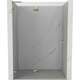 Mexen Lunar L drzwi prysznicowe uchylne lewe 140 cm, transparent, złote - 834L-140-000-50-00-L