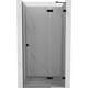 Mexen Lunar drzwi prysznicowe uchylne prawe 95 cm, transparent, czarne - 834-095-000-70-00-P
