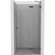 Mexen Lunar drzwi prysznicowe uchylne prawe 75 cm, transparent, gun metal - 834-075-000-95-00-P