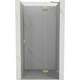 Mexen Lunar drzwi prysznicowe uchylne prawe 105 cm, transparent, złote szczotkowane - 834-105-000-55-00-P