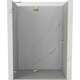 Mexen Lunar drzwi prysznicowe uchylne lewe 140 cm, transparent, złote - 834-140-000-50-00-L
