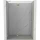 Mexen Lunar drzwi prysznicowe uchylne lewe 130 cm, transparent, złote - 834-130-000-50-00-L
