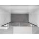 Mexen Exo drzwi prysznicowe podwójne rozsuwane 190 cm, transparent, chrom - 8152-190-000-01-00, изображение 5