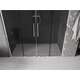 Mexen Velar L Duo drzwi prysznicowe rozsuwane 200 cm, grafit, chrom - 871-200-003-42-01, изображение 4