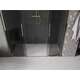 Mexen Velar L Duo drzwi prysznicowe rozsuwane 180 cm, grafit, złote - 871-180-003-42-50, изображение 5
