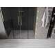 Mexen Velar Duo drzwi prysznicowe rozsuwane 140 cm, grafit, złote - 871-140-000-42-50, изображение 4