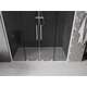 Mexen Velar L Duo drzwi prysznicowe rozsuwane 180 cm, grafit, białe - 871-180-003-42-20, изображение 4
