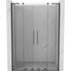 Mexen Velar L Duo drzwi prysznicowe rozsuwane 140 cm, transparent, gun gray szczotkowany - 871-140-003-02-66