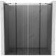 Mexen Velar Duo drzwi prysznicowe rozsuwane 170 cm, grafit, gun metal - 871-170-000-42-95