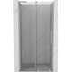 Mexen Velar L drzwi prysznicowe rozsuwane 100 cm, transparent, nikiel szczotkowany - 871-100-003-01-97