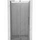 Mexen Velar L drzwi prysznicowe rozsuwane 120 cm, transparent, gun metal - 871-120-003-01-95