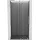 Mexen Velar L drzwi prysznicowe rozsuwane 110 cm, grafit, chrom - 871-110-003-41-01
