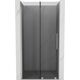 Mexen Velar drzwi prysznicowe rozsuwane 110 cm, grafit, nikiel szczotkowany - 871-110-000-41-97