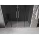 Mexen Velar Duo drzwi prysznicowe rozsuwane 200 cm, grafit, chrom - 871-200-000-42-01, изображение 4