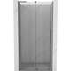 Mexen Velar L drzwi prysznicowe rozsuwane 110 cm, transparent, gun metal  - 871-110-003-01-95