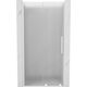 Mexen Velar L drzwi prysznicowe rozsuwane 90 cm, szron, białe - 871-090-003-31-20
