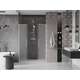 Mexen Velar Duo drzwi prysznicowe rozsuwane 140 cm, szron, nikiel szczotkowany - 871-140-000-32-97, изображение 3
