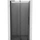 Mexen Velar L drzwi prysznicowe rozsuwane 120 cm, grafit, czarne - 871-120-003-41-70