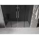 Mexen Velar Duo drzwi prysznicowe rozsuwane 170 cm, grafit, chrom - 871-170-000-42-01, изображение 4